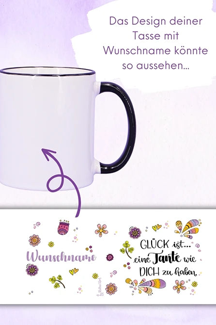 Tasse "Glück ist... Tante"