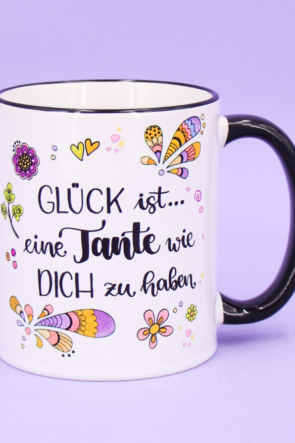 Tasse "Glück ist... Tante"
