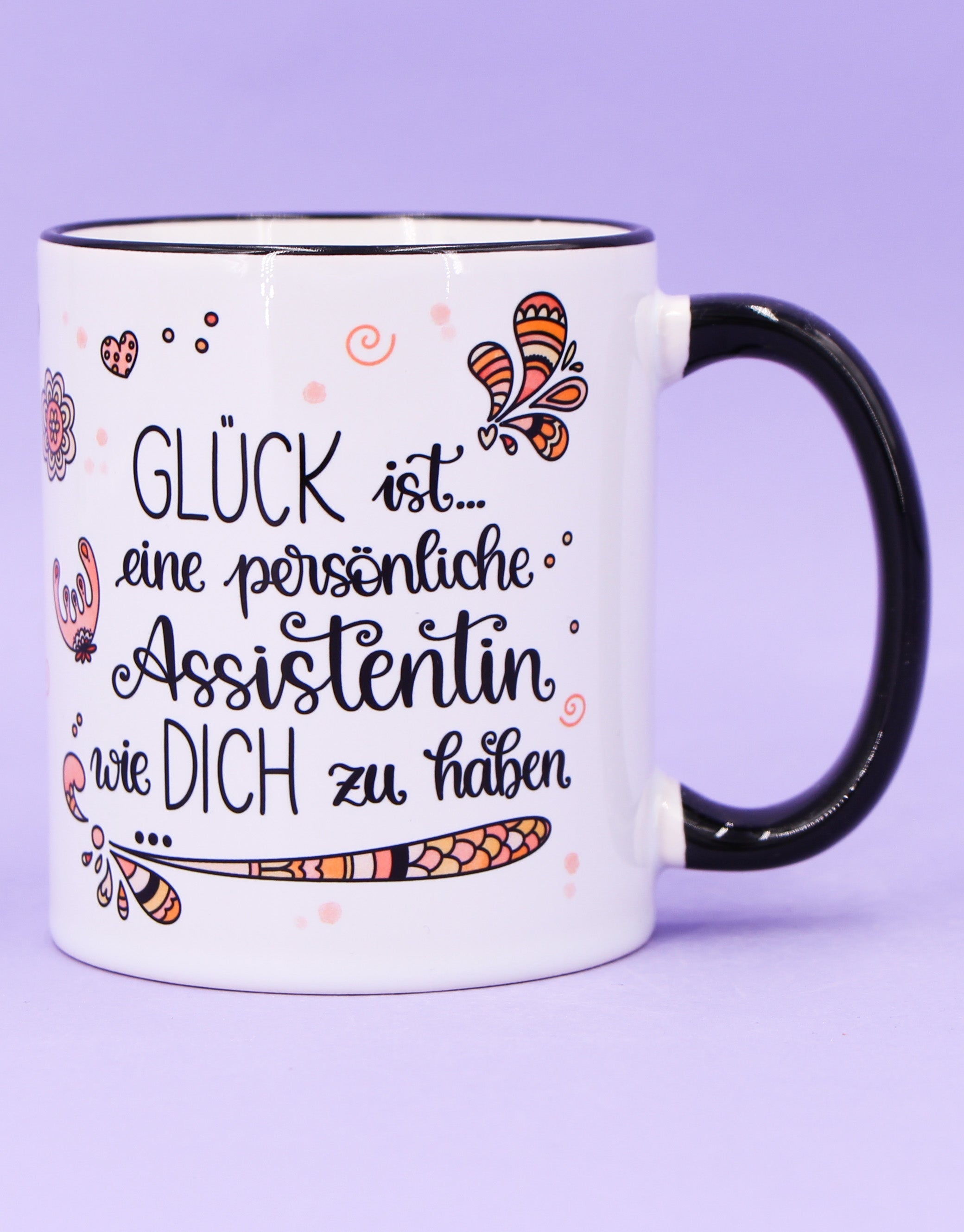 Tasse "Glück ist... persönliche Assistentin"