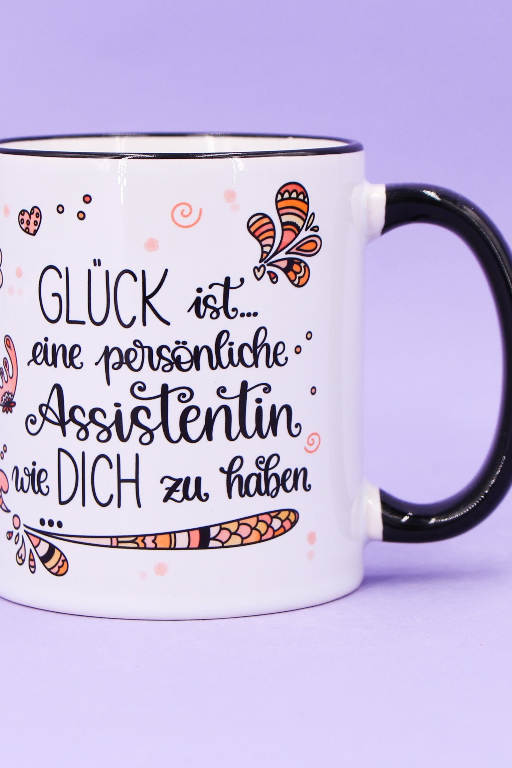 Tasse "Glück ist... persönliche Assistentin"