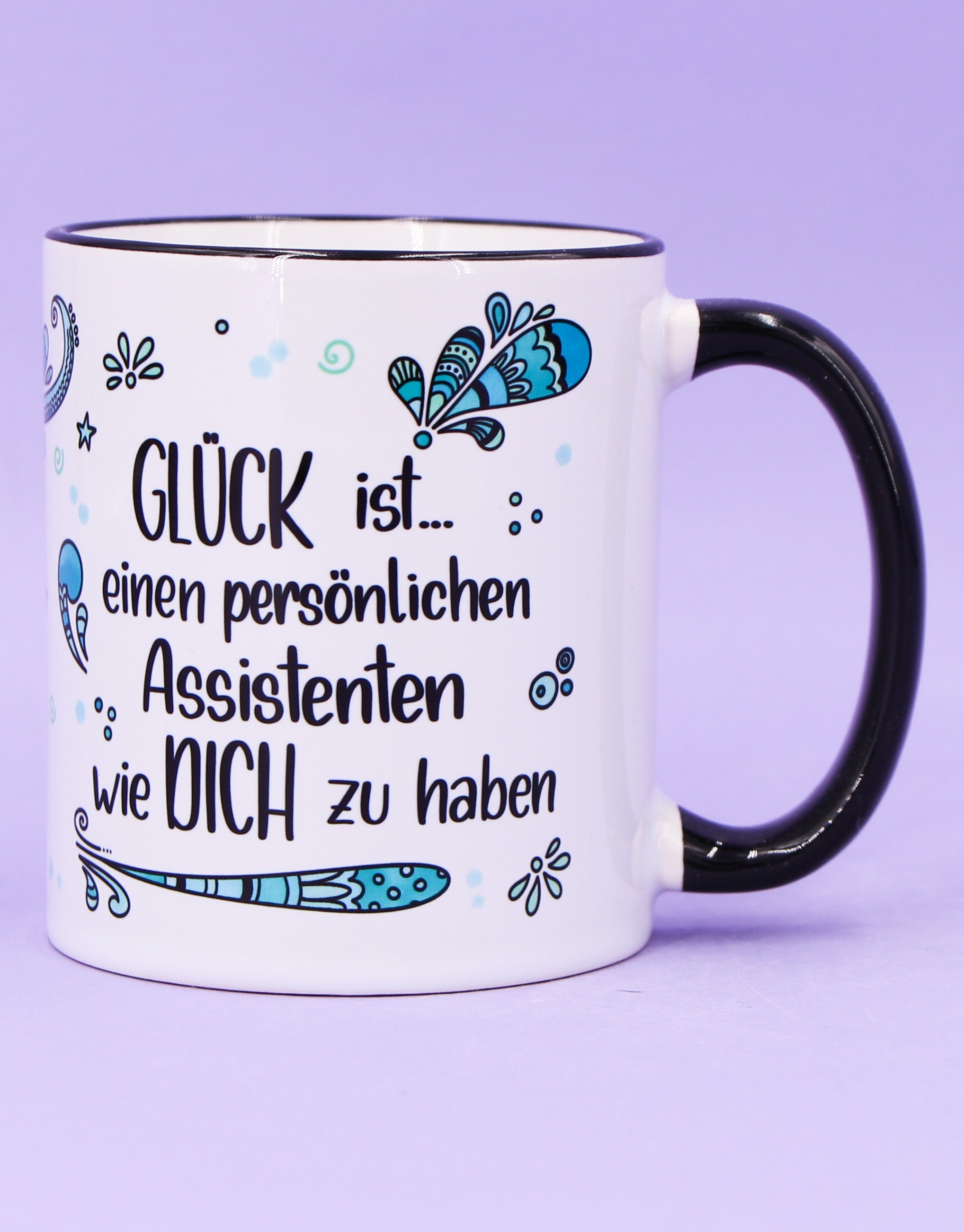 Tasse "Glück ist... persönlicher Assistent"