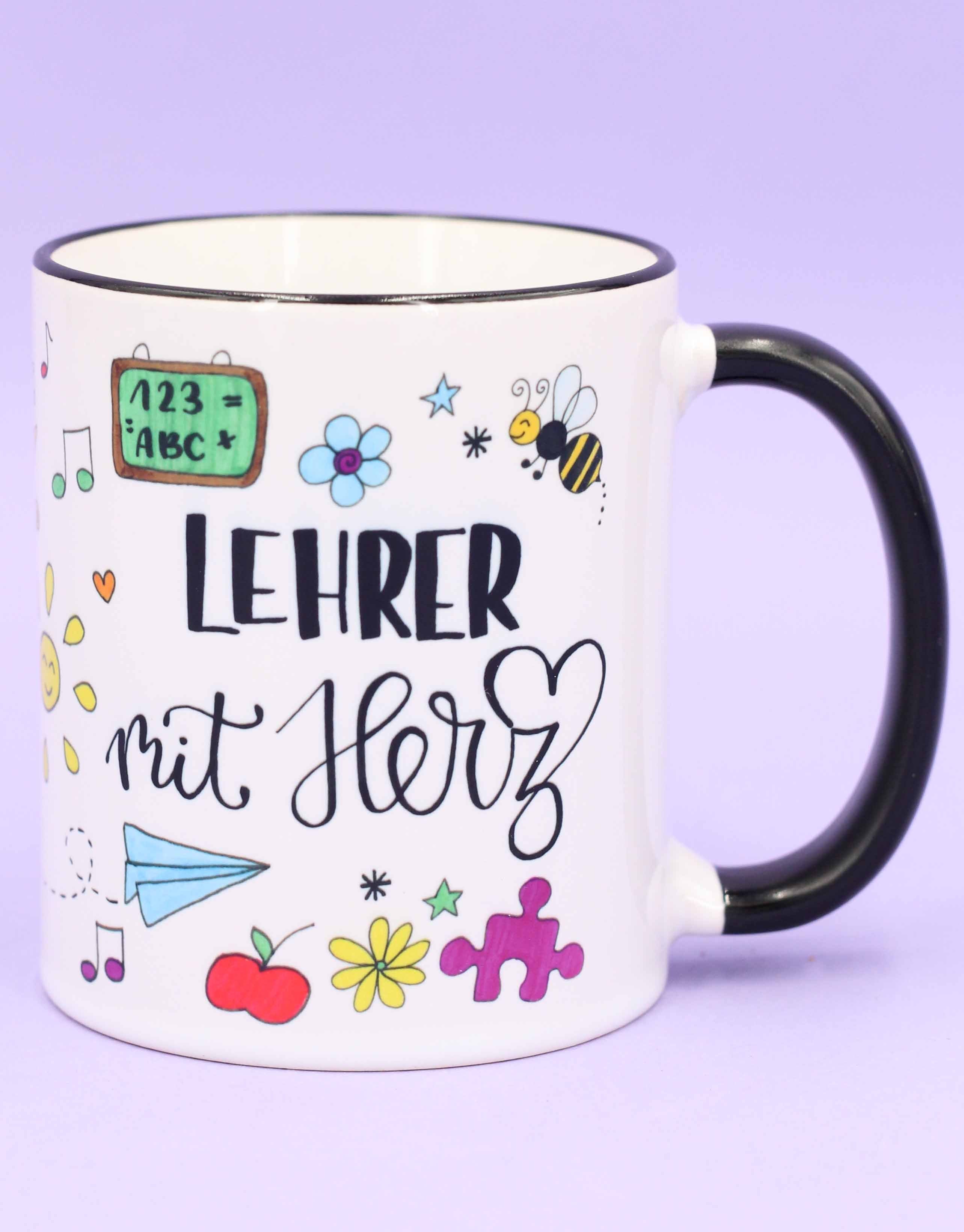 Tasse "Lehrer mit Herz"