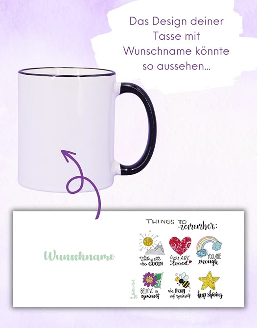 Tasse "Things to remember"