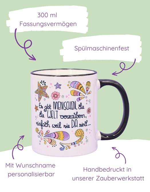 Tasse "Welt verzaubern"