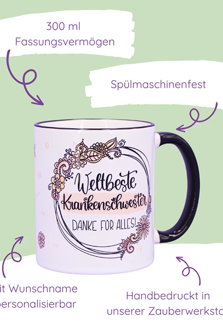 Tasse "Weltbeste Krankenschwester"