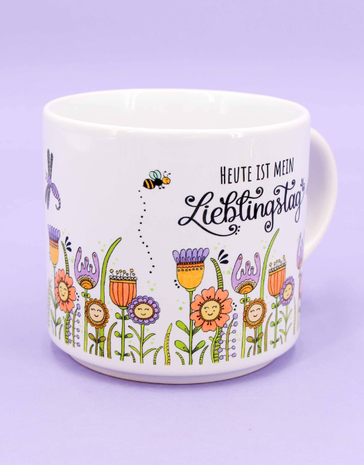 Tasse stapelbar "Lieblingstag"