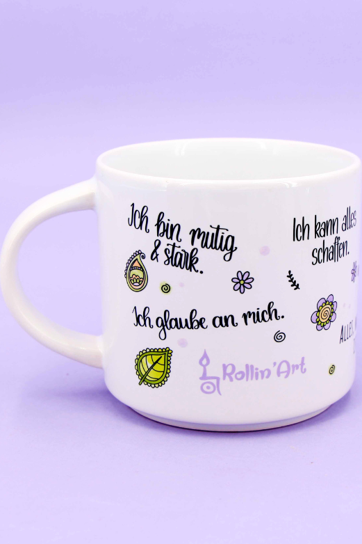 Tasse stapelbar "Mut"