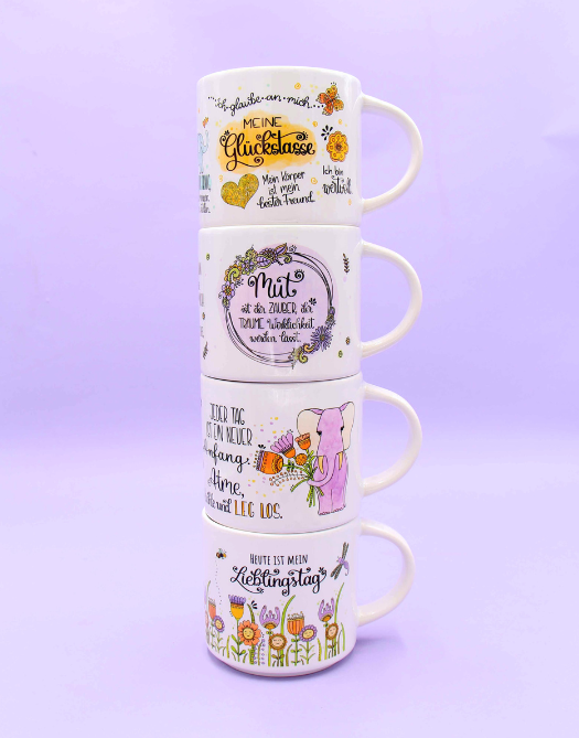 Tasse stapelbar "Mut"