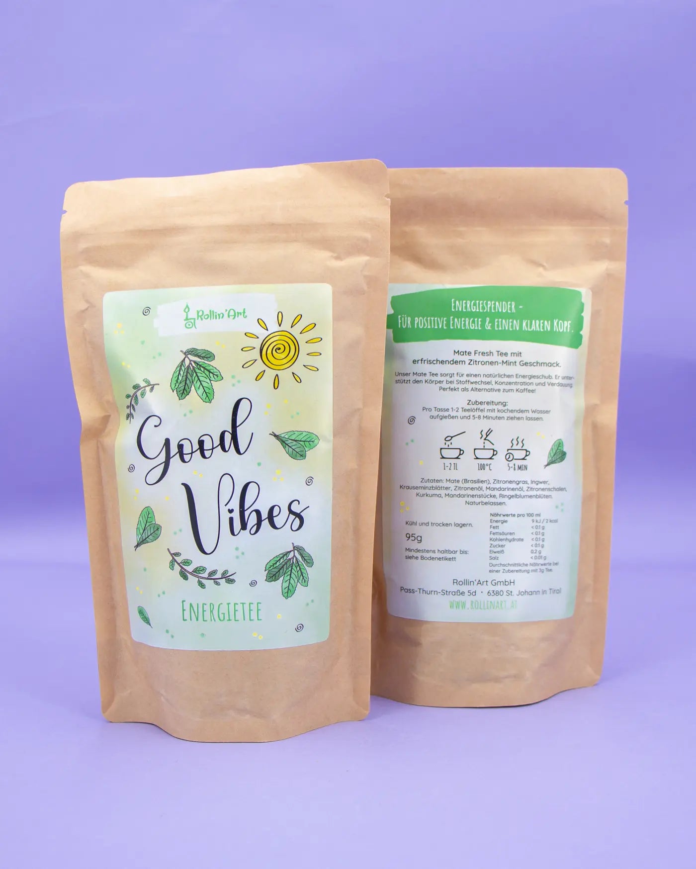 Tee "Energiespender" - Natürliches Wohlbefinden für Körper und Geist