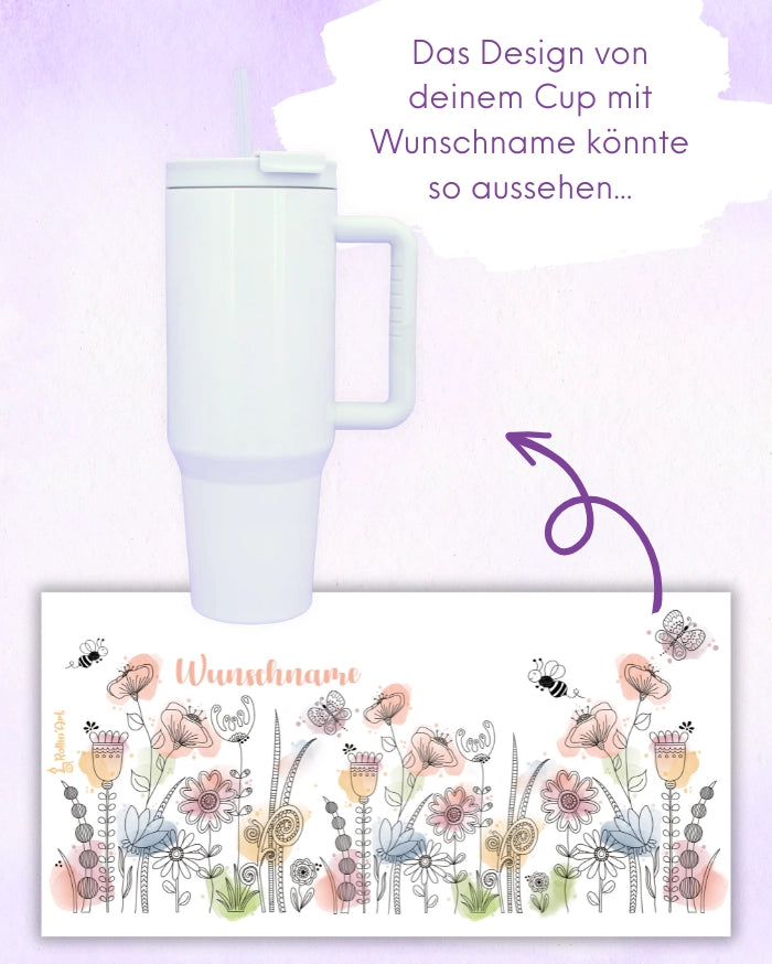 Thermo Cup "Blumenwiese"