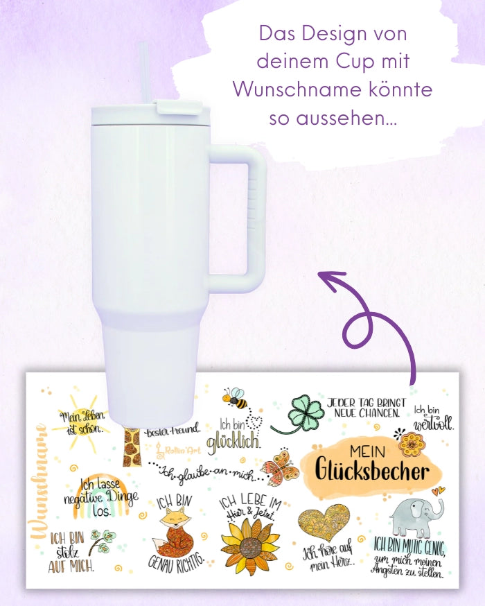 Thermo Cup "Mein Glücksbecher"