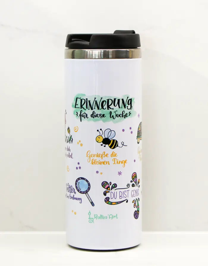Thermobecher "Erinnerung für diese Woche"