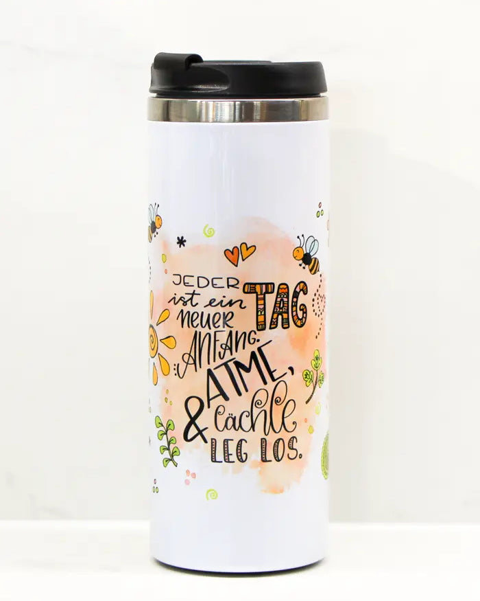 Thermobecher "Neuer Anfang"