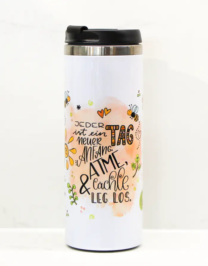 Thermobecher "Neuer Anfang"