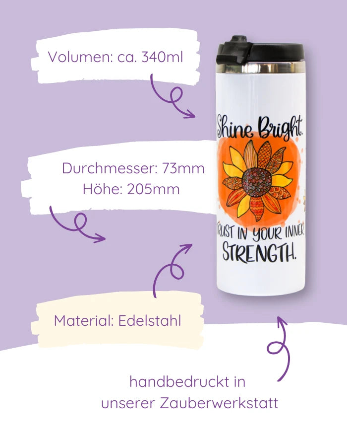 Thermobecher "Shine Bright"
