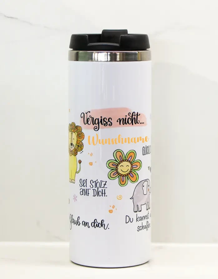 Thermobecher "Vergiss nicht"