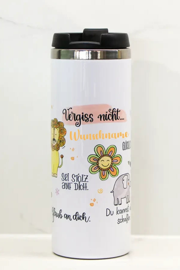 Thermobecher "Vergiss nicht"