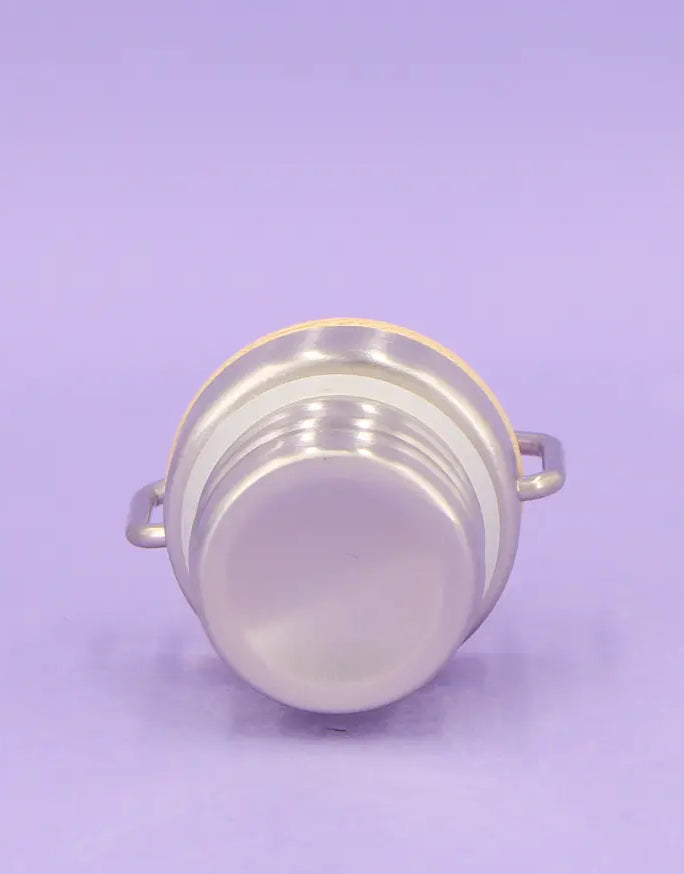 Thermosflasche Bambusdeckel "Fuchs"