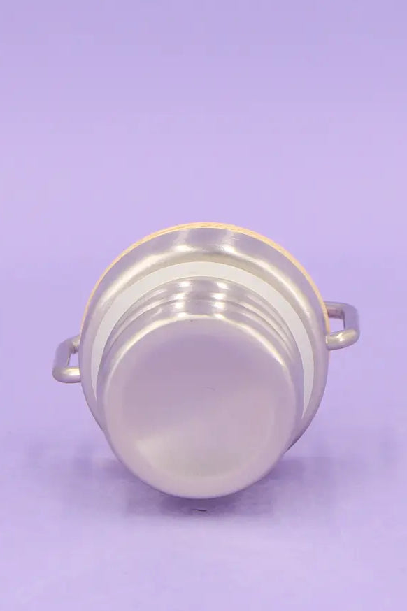 Thermosflasche Bambusdeckel "Mut"