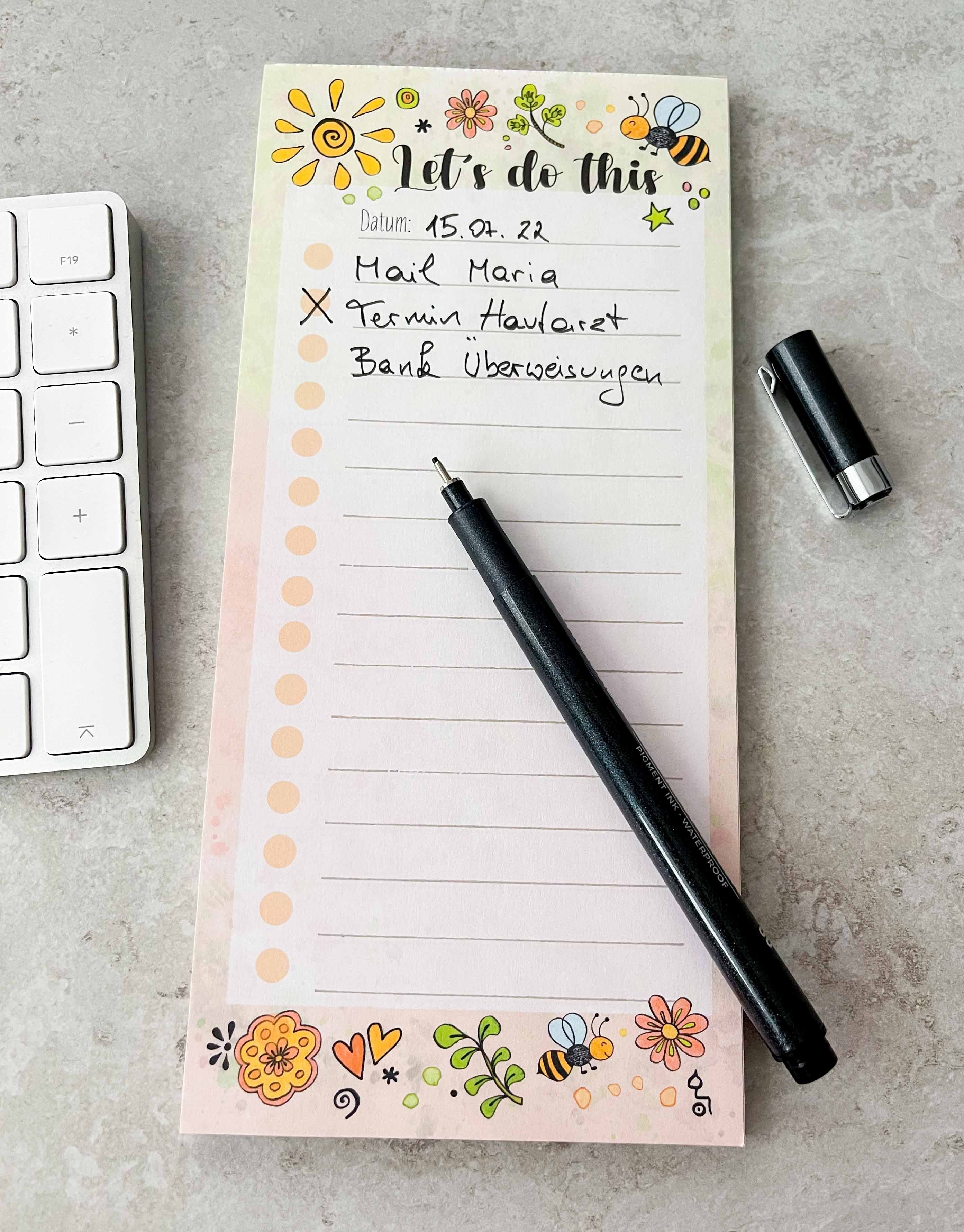 To-do Block "Let's do this"