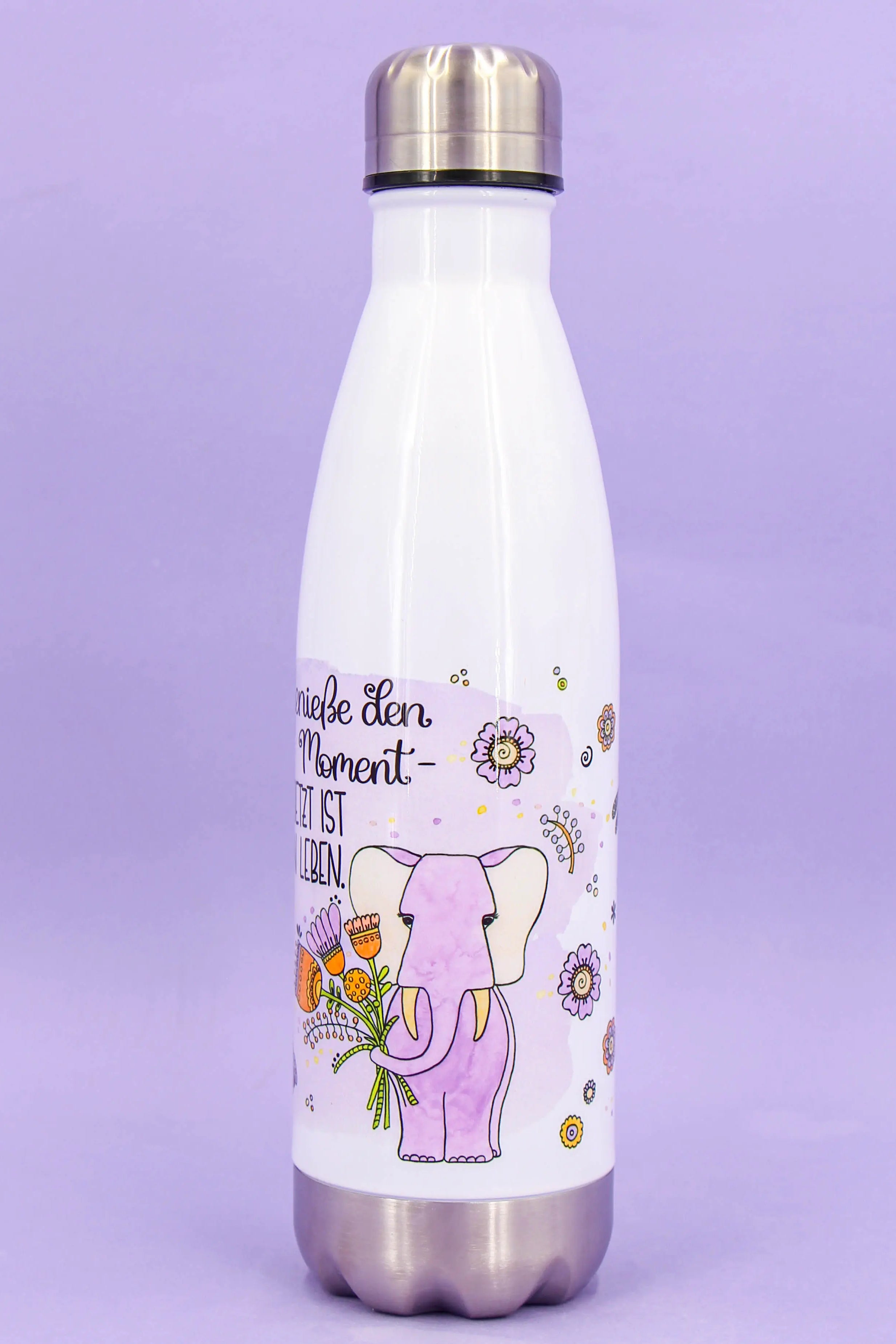 Trinkflasche „Genieße den Moment"