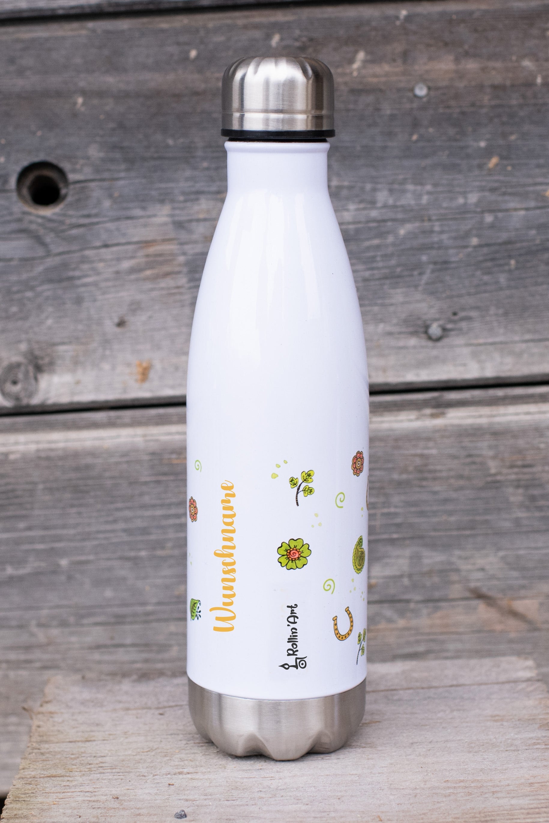 Trinkflasche "Life is better with horses"