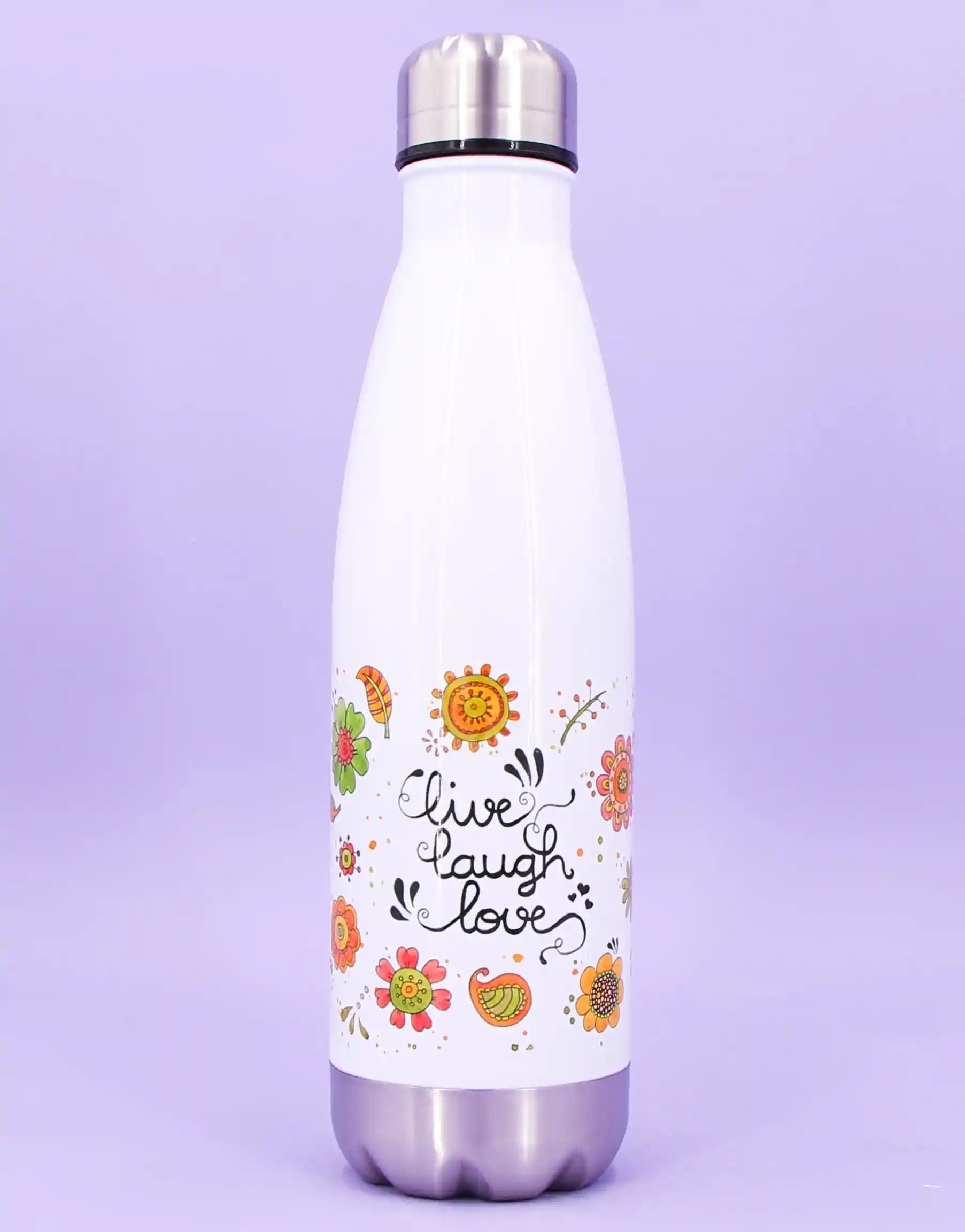 Trinkflasche "Live - Laugh - Love"