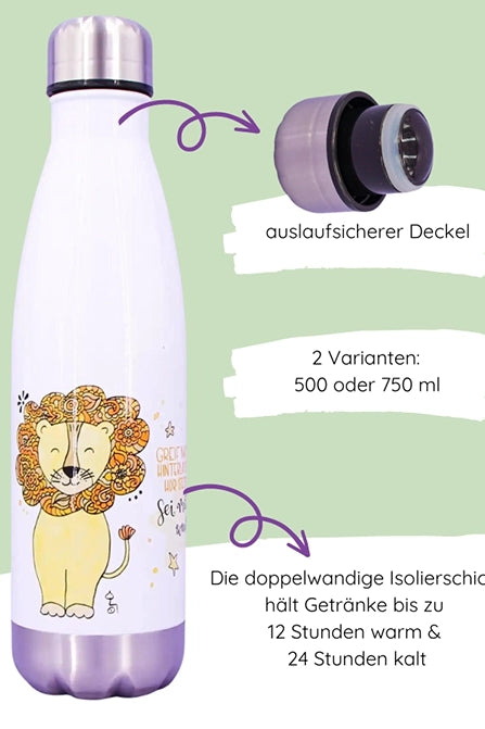 Trinkflasche "Löwe"