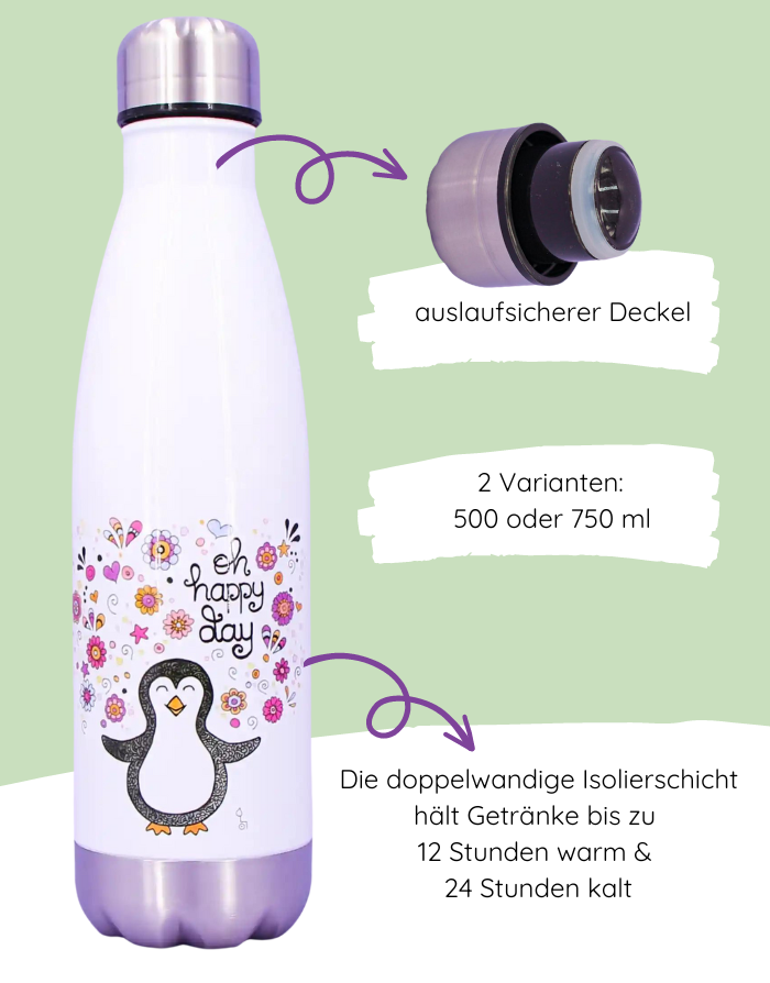 Trinkflasche "Pinguin"