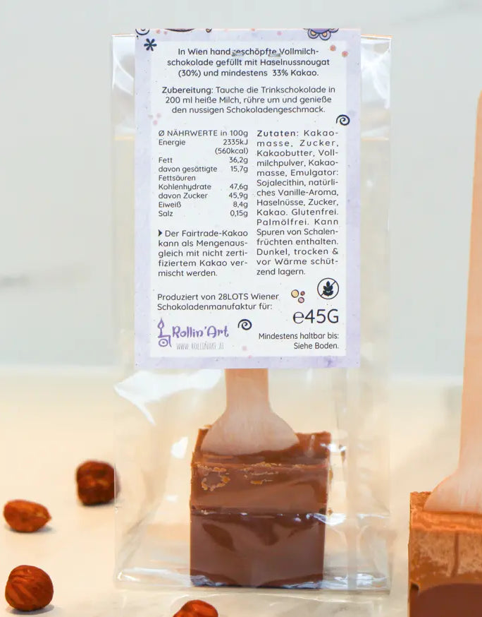 Trinkschokolade "Ein süßer Moment des Glücks"