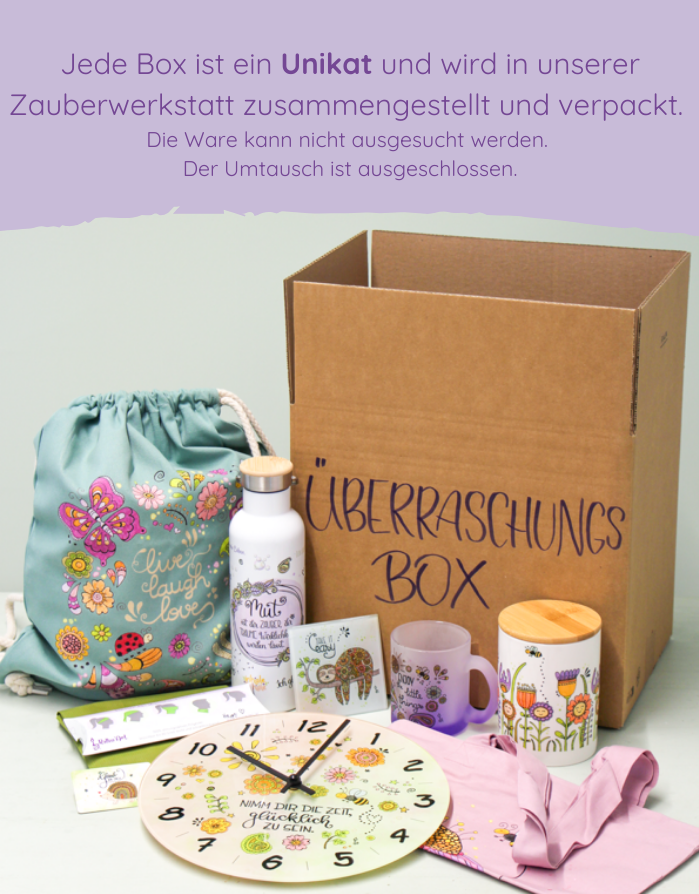 Überraschungsbox – Kunterbunte Lieblingsstücke zum Vorteilspreis