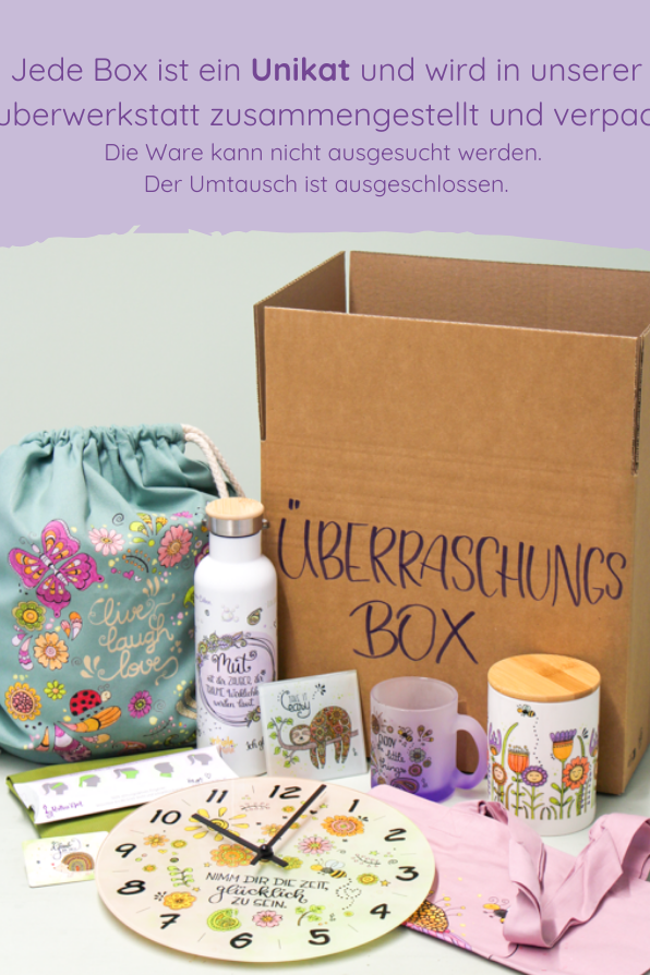 Überraschungsbox – Kunterbunte Lieblingsstücke zum Vorteilspreis
