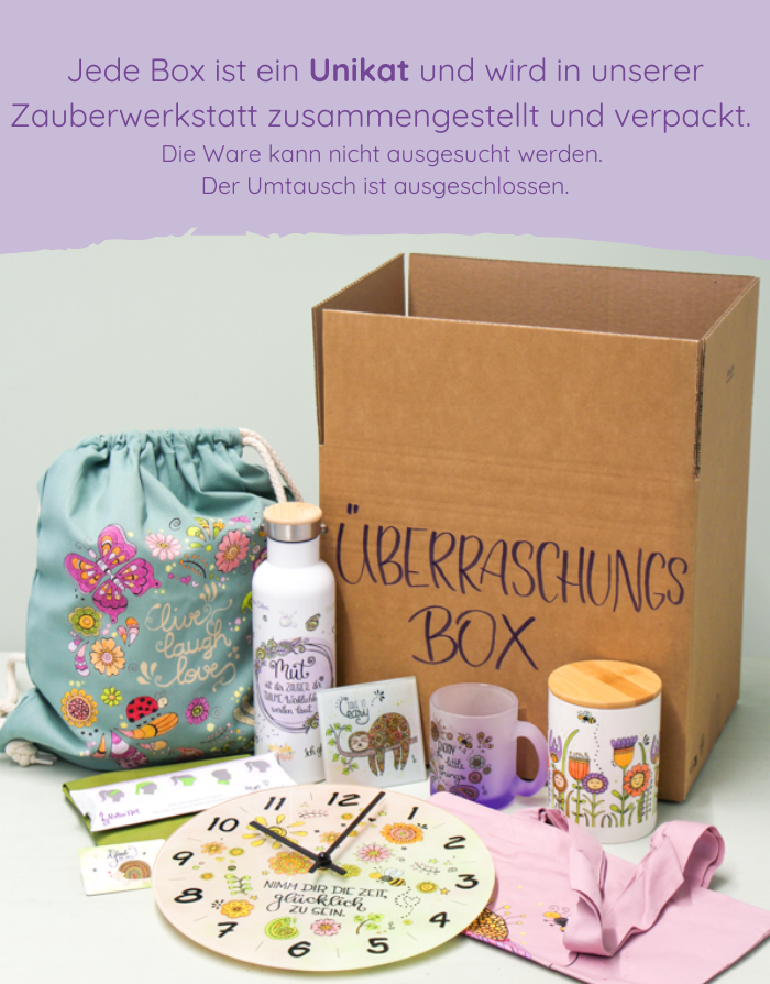 Überraschungsbox – Kunterbunte Lieblingsstücke zum Vorteilspreis