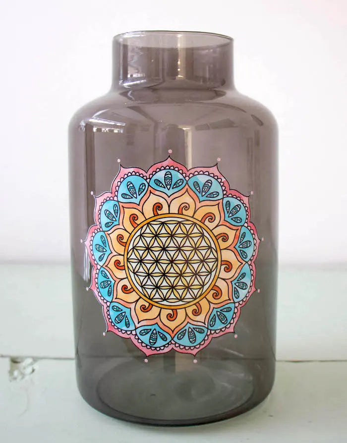 Vase "Blume des Lebens"