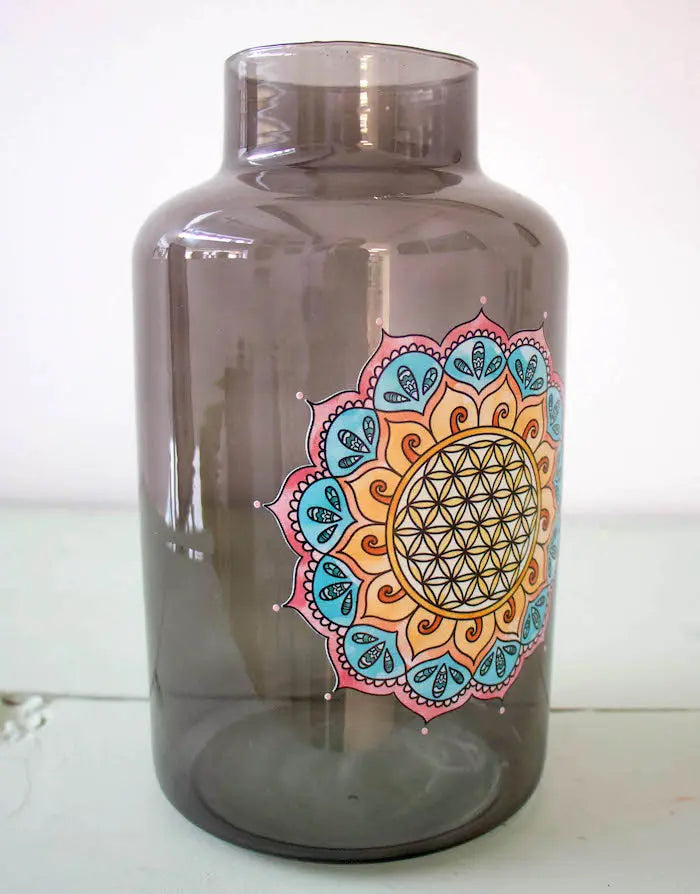 Vase "Blume des Lebens"