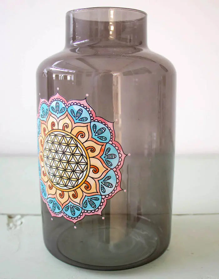 Vase "Blume des Lebens"