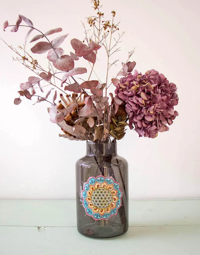 Vase "Blume des Lebens"