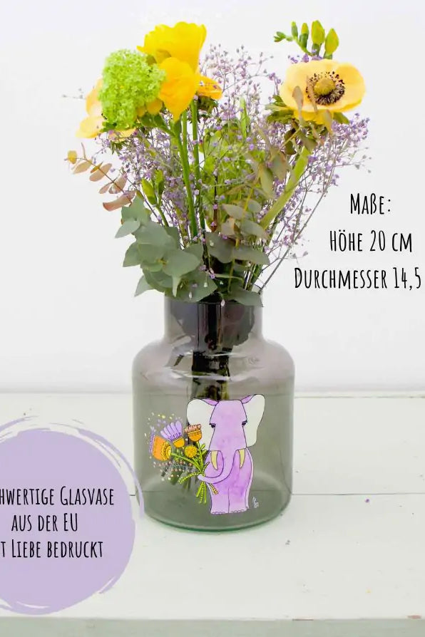 Vase "Glückselefant"