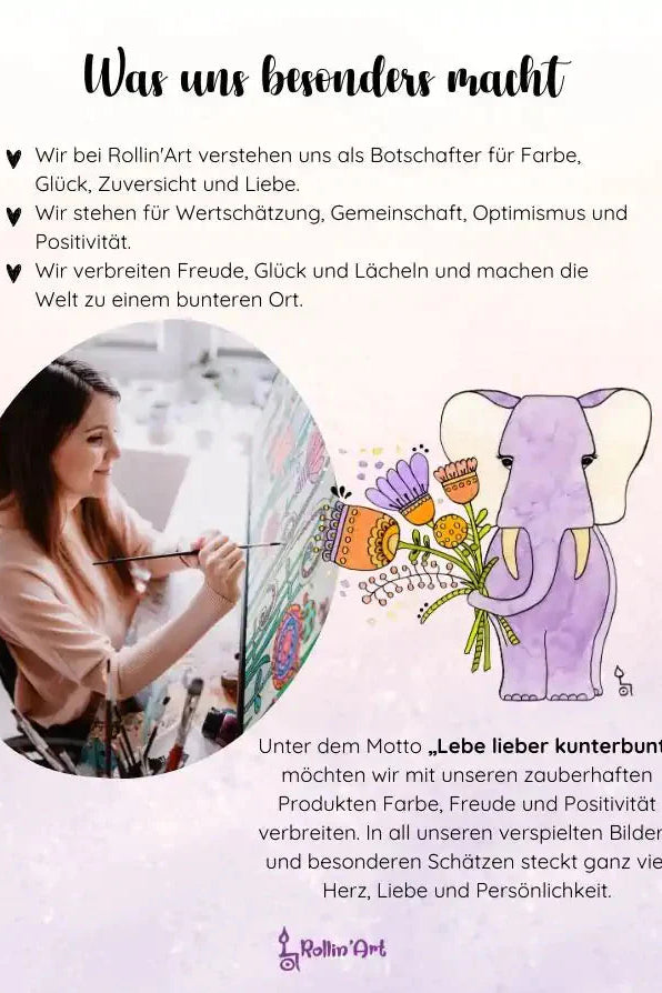 Vase "Glückselefant"