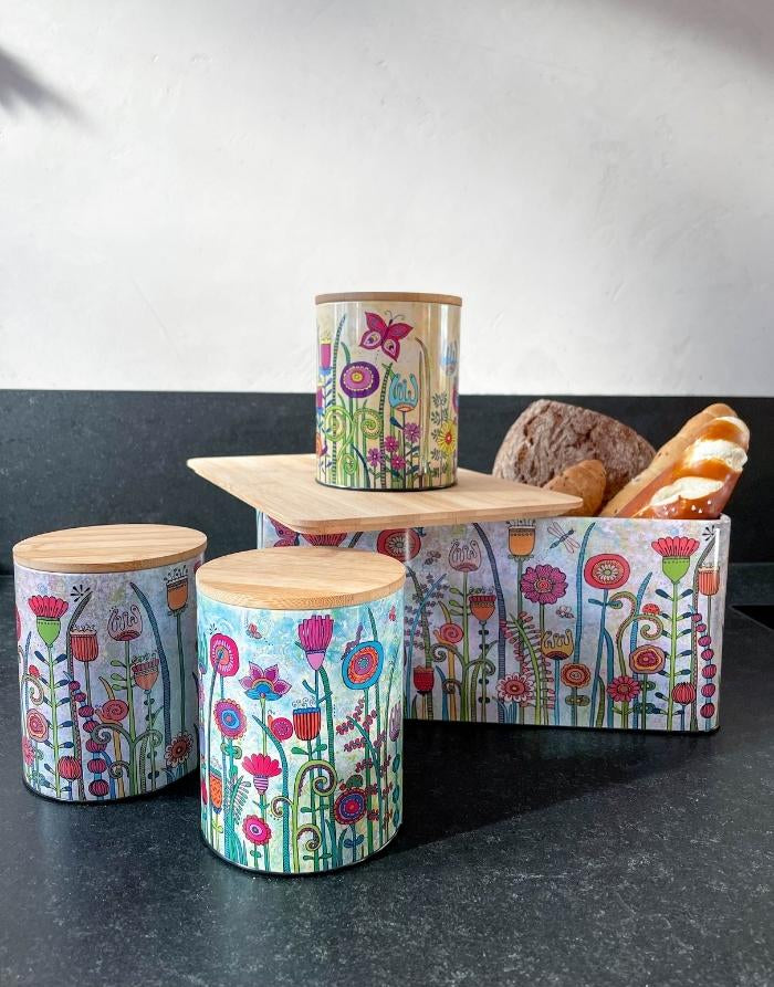 Aufbewahrungsdosen aus Metall 4er Set-RollinArt