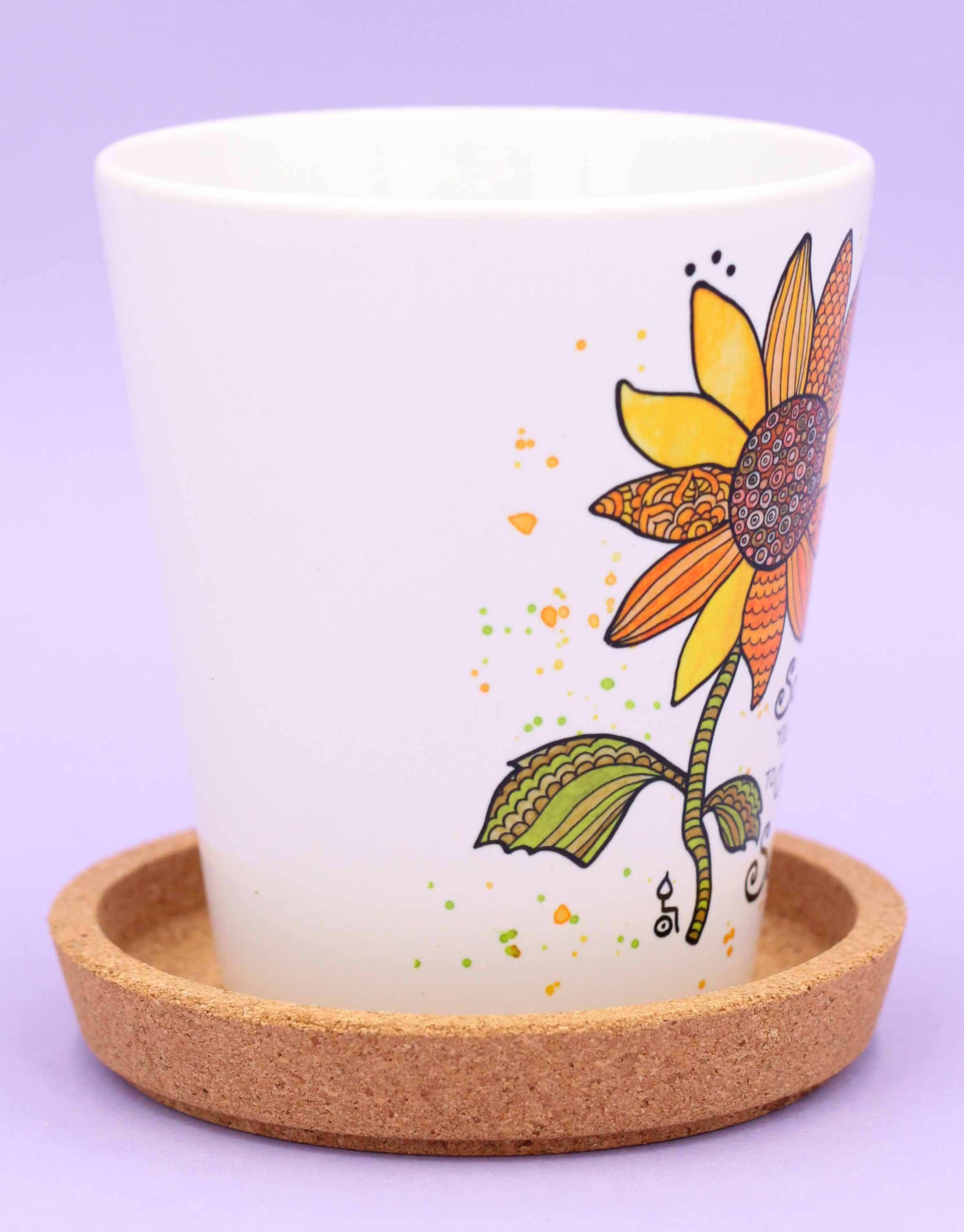 Blumentopf "Sunshine"-RollinArt