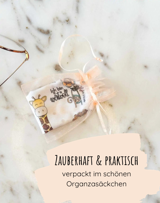 Brillenputztuch "Affirmationen"-RollinArt