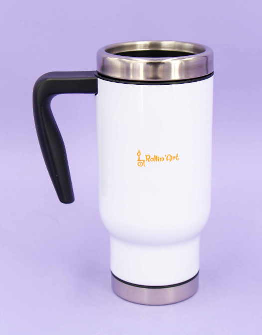 Coffee to go Becher "Blume des Lebens"-RollinArt