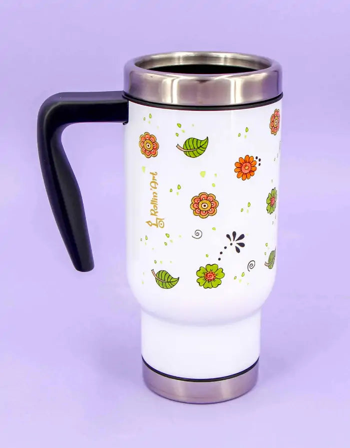 Coffee to go Becher "Faultier"-RollinArt