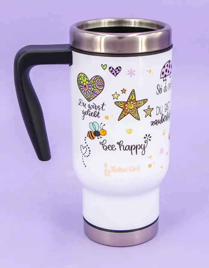 Coffee to go Becher "Vergiss nicht"-RollinArt