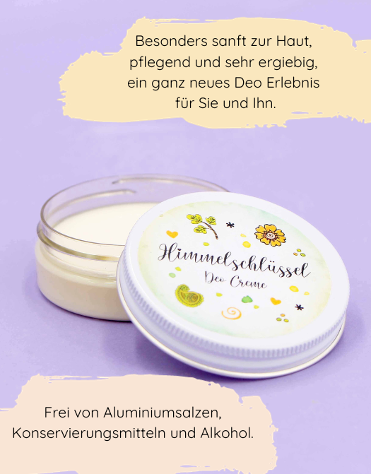 Deo Creme "Himmelschlüssel"-RollinArt