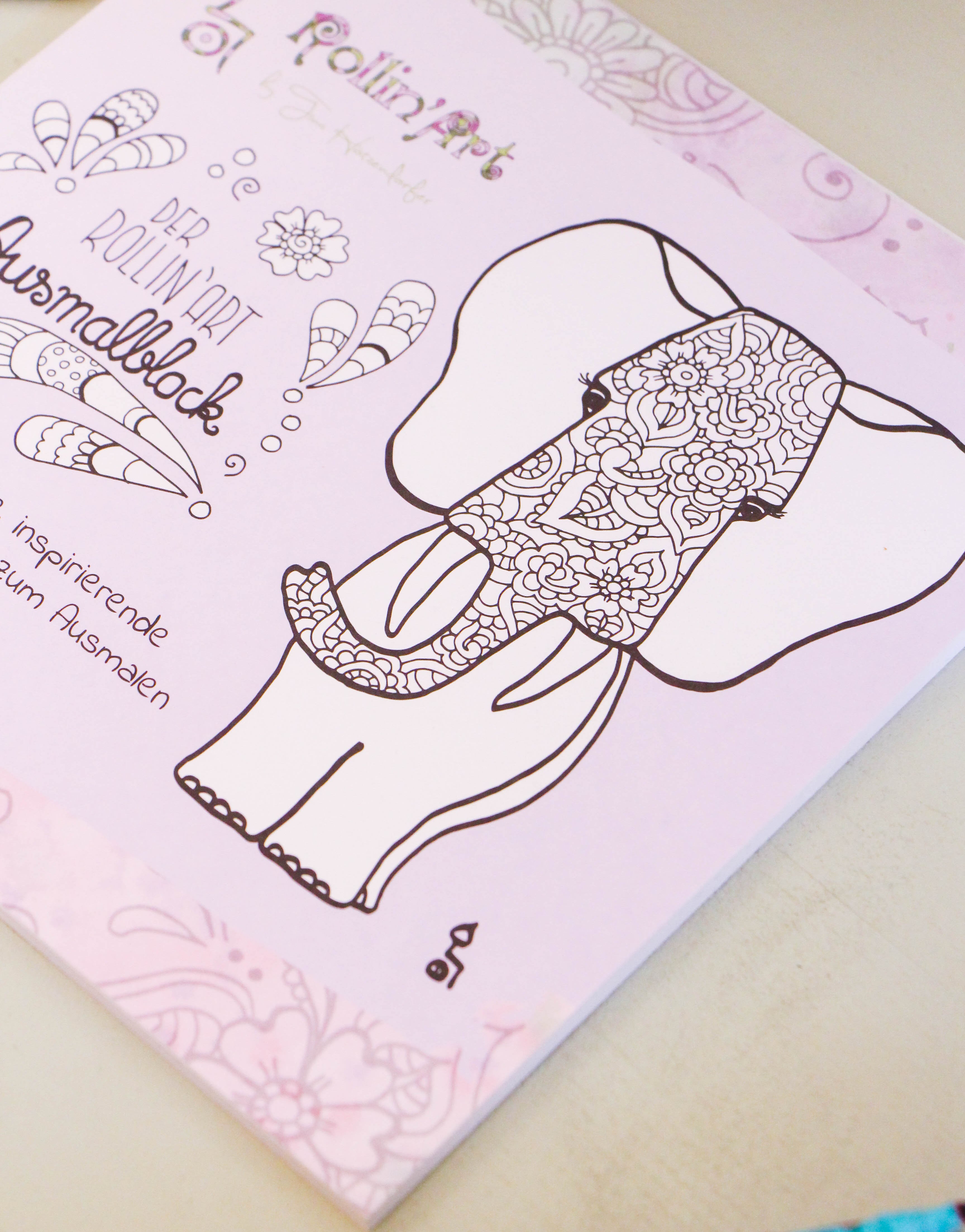 Der Rollin'Art Ausmalblock-RollinArt
