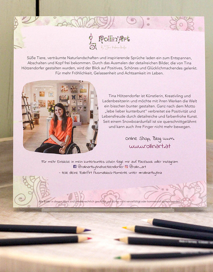 Der Rollin'Art Ausmalblock-RollinArt