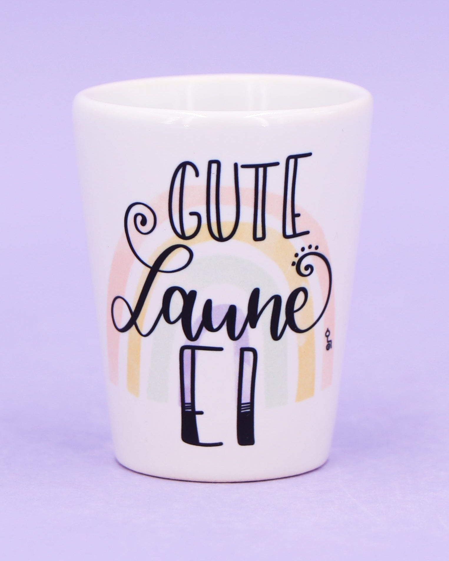 Eierbecher "Gute Laune Ei"-RollinArt