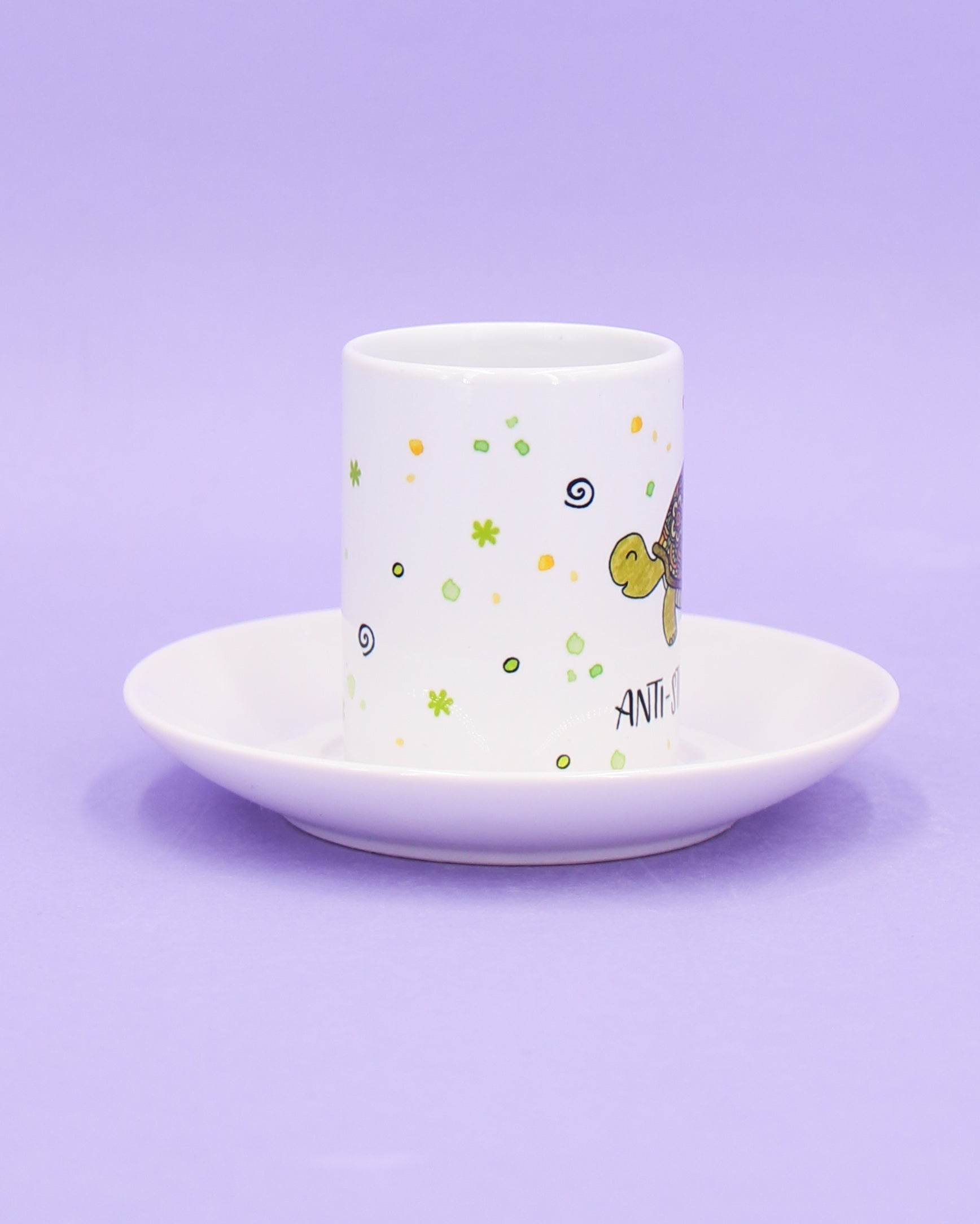 Espressotasse "Anti-Stress"-RollinArt